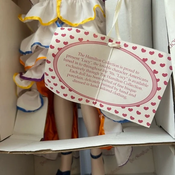 Lucy Red Heart Doll
